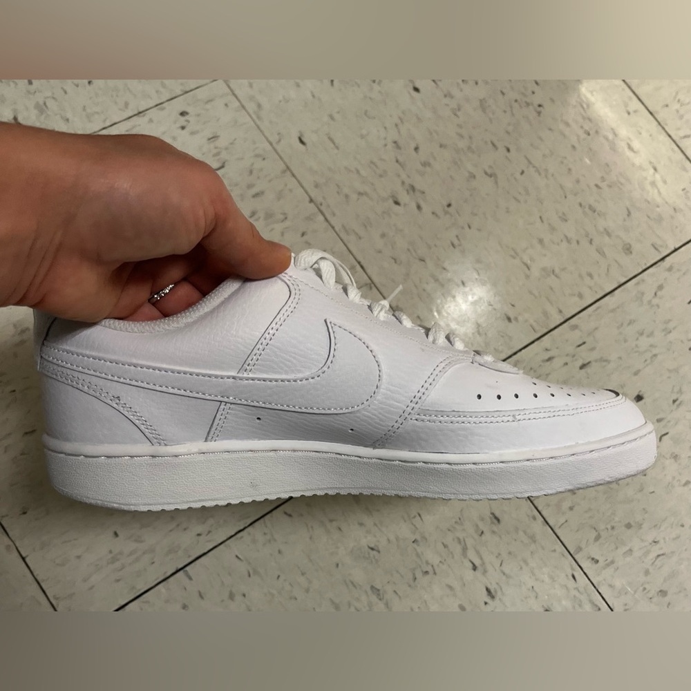 NWOT NIKE Court Lows All White no original box size 11 - Picture 16 of 17